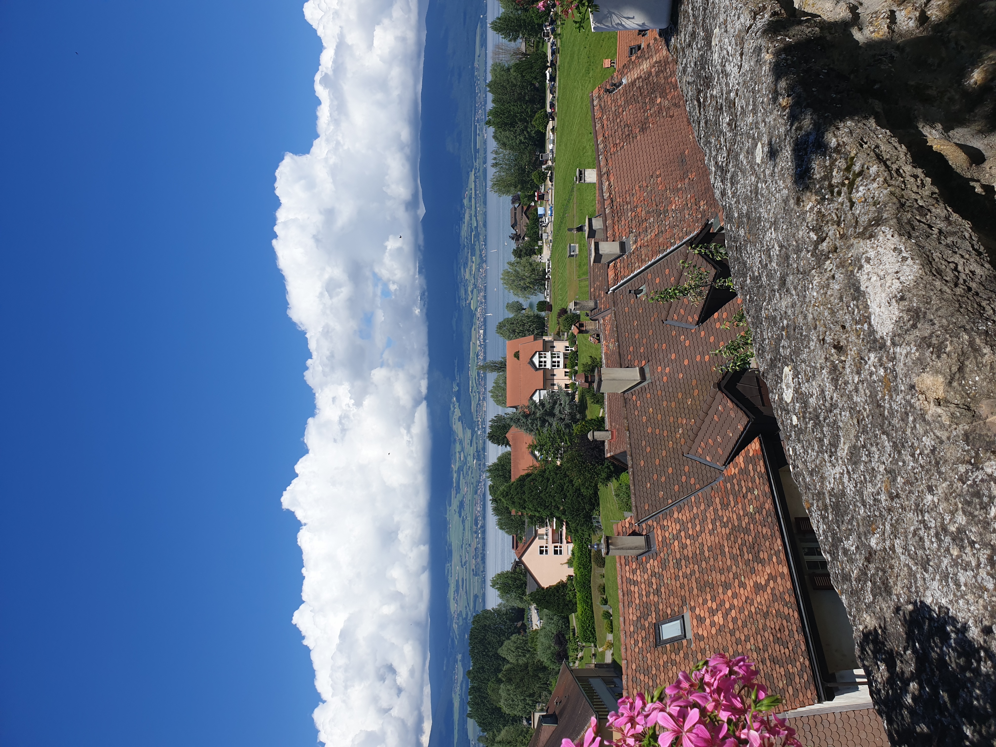 Estavayer-le-Lac, canton de Fribourg, en Suisse