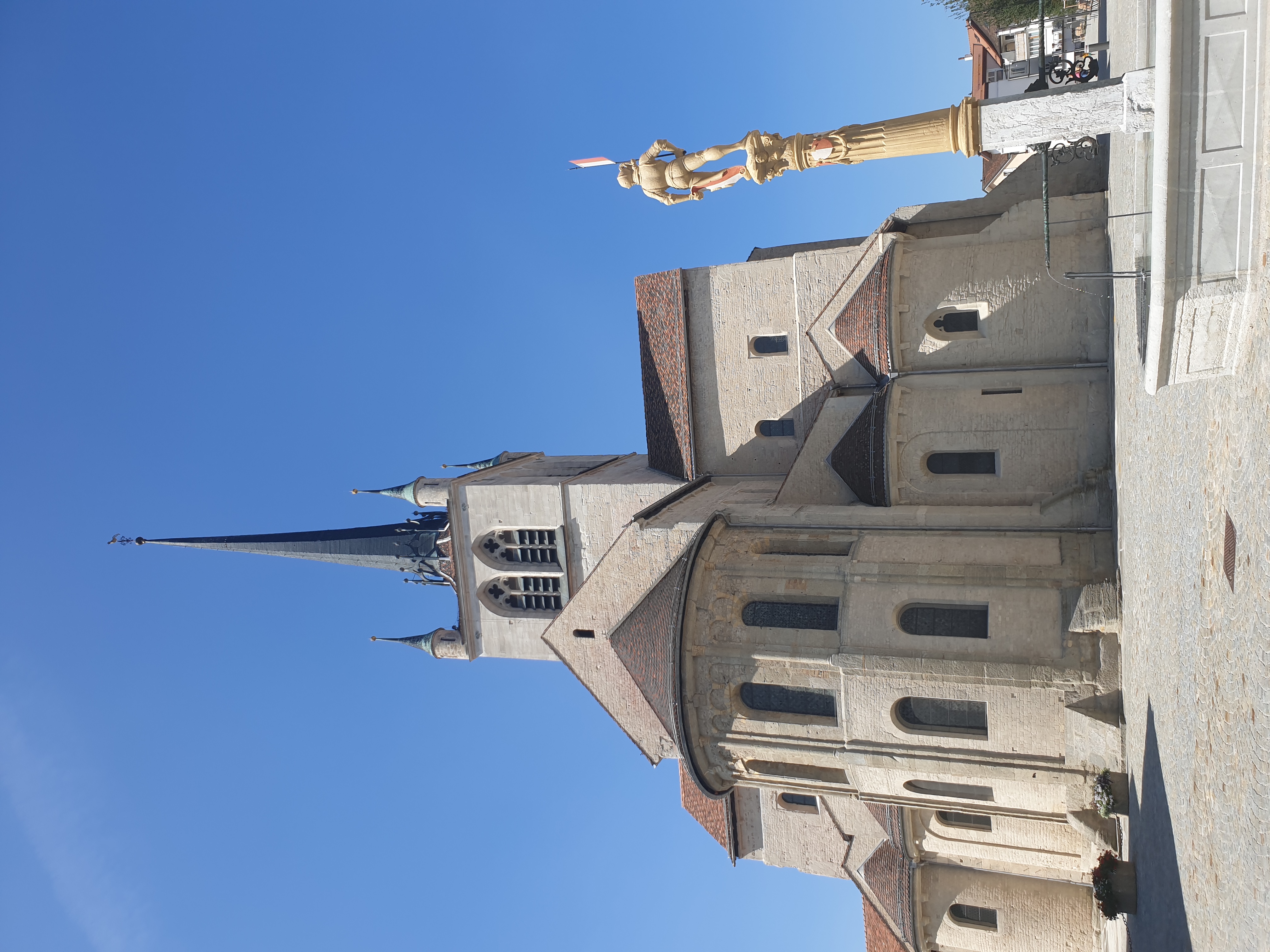  L'Abatiale réstaurée à Payerne, canton de Vaud, en Suisse